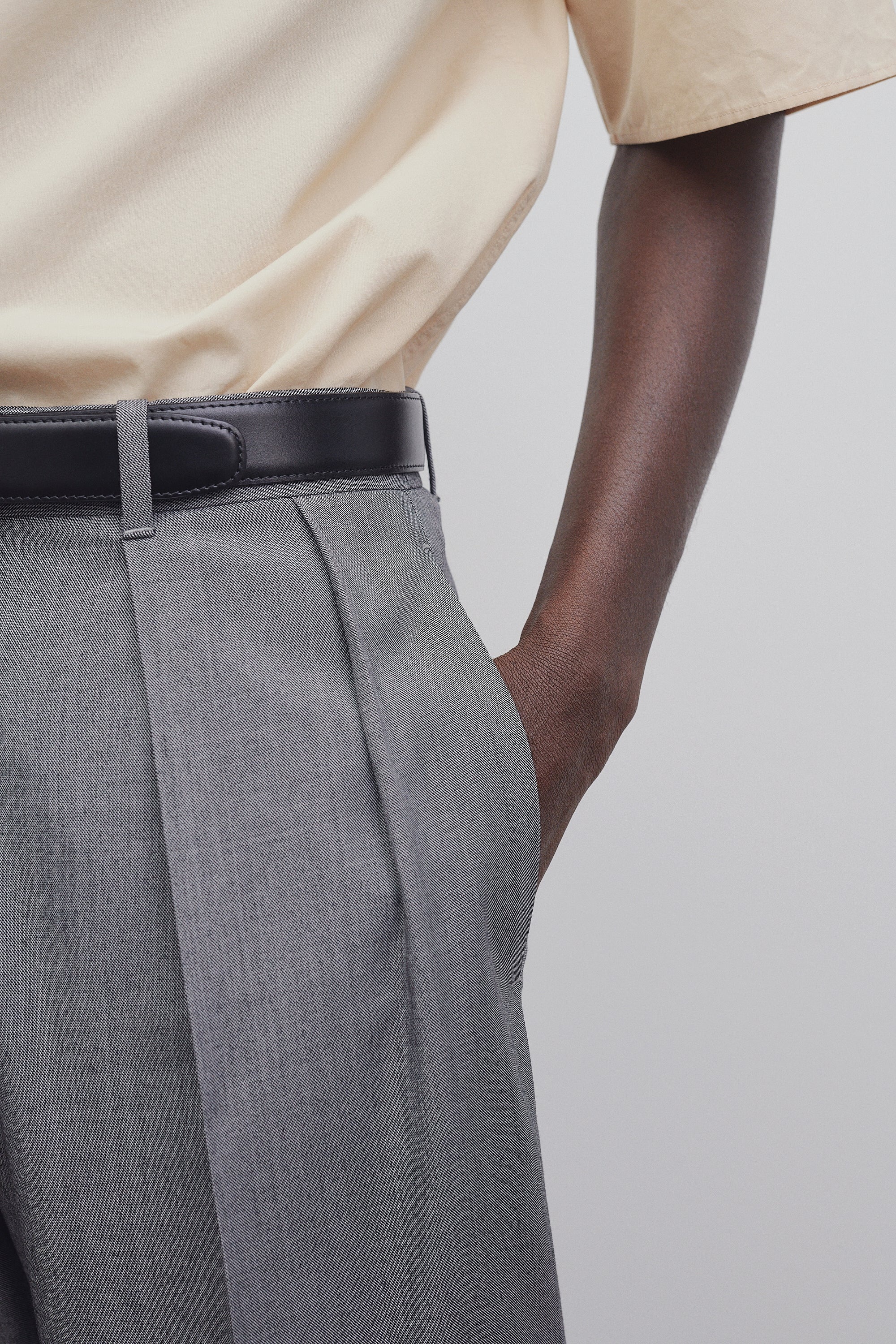 Marc Pant in Virgin Wool and Silk - 4