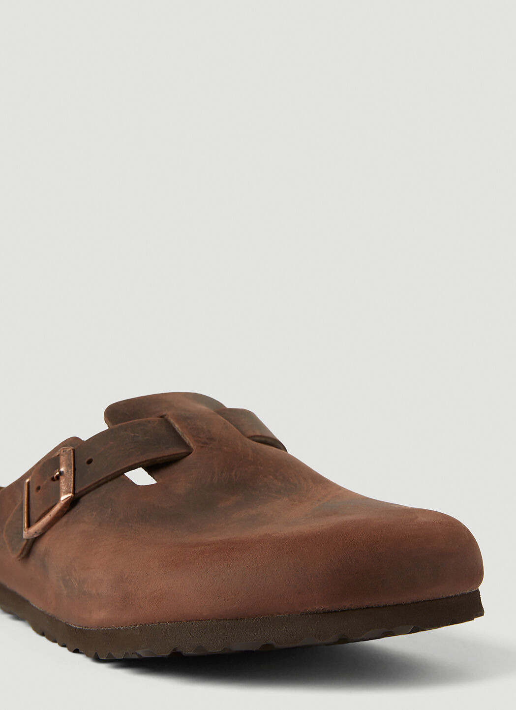 Boston Oiled Leather Mules - 6