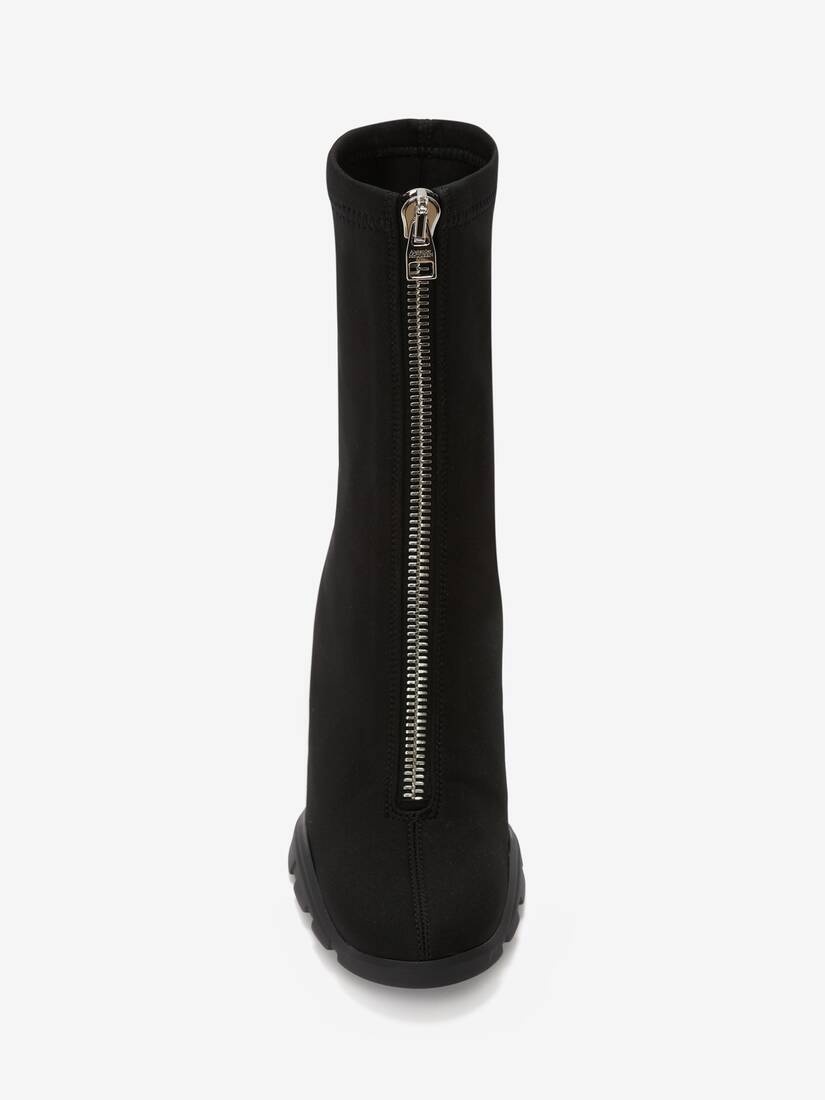 Slim Tread Boot in Black - 4