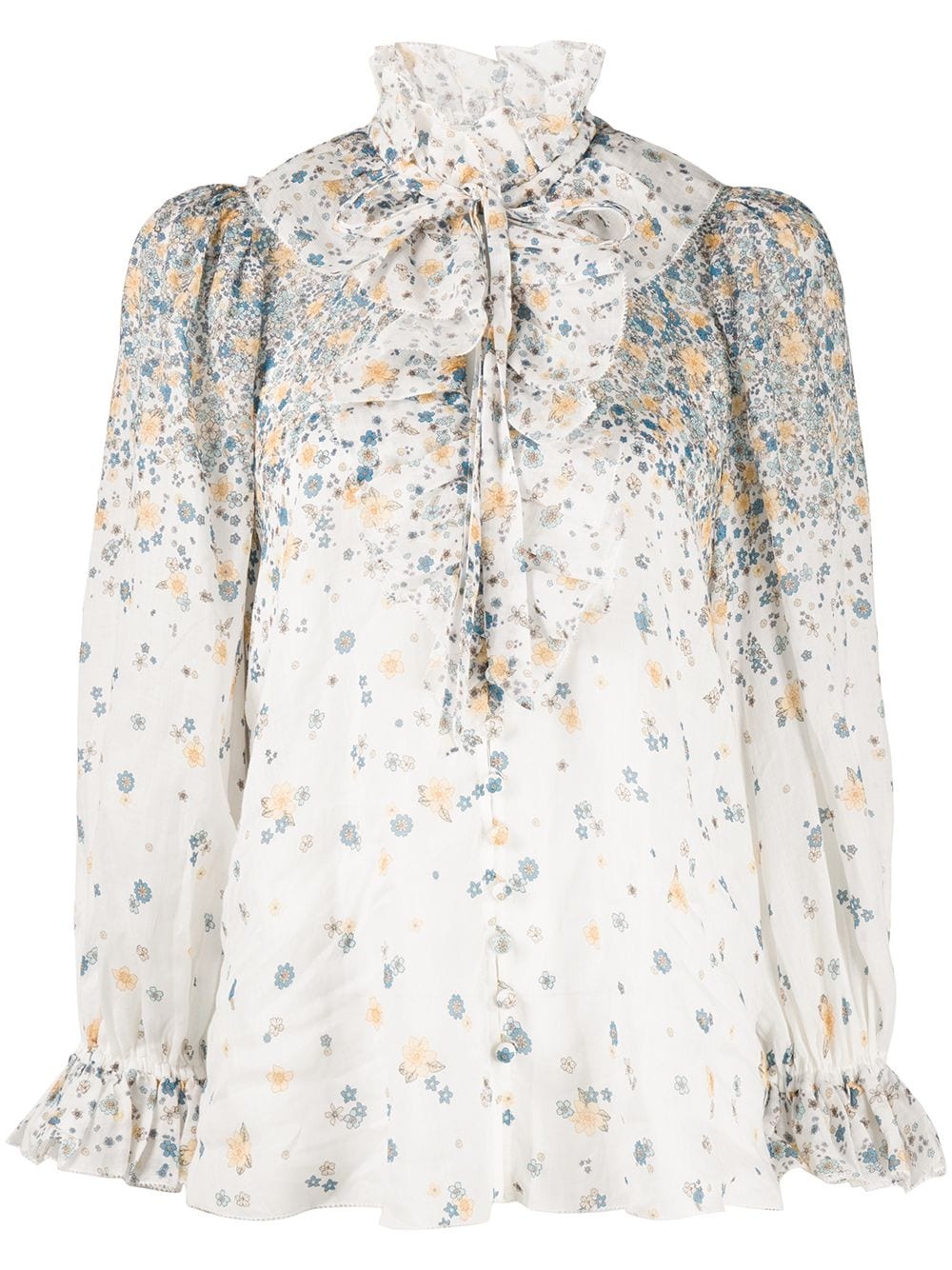 Carnaby Waterfall printed blouse - 1