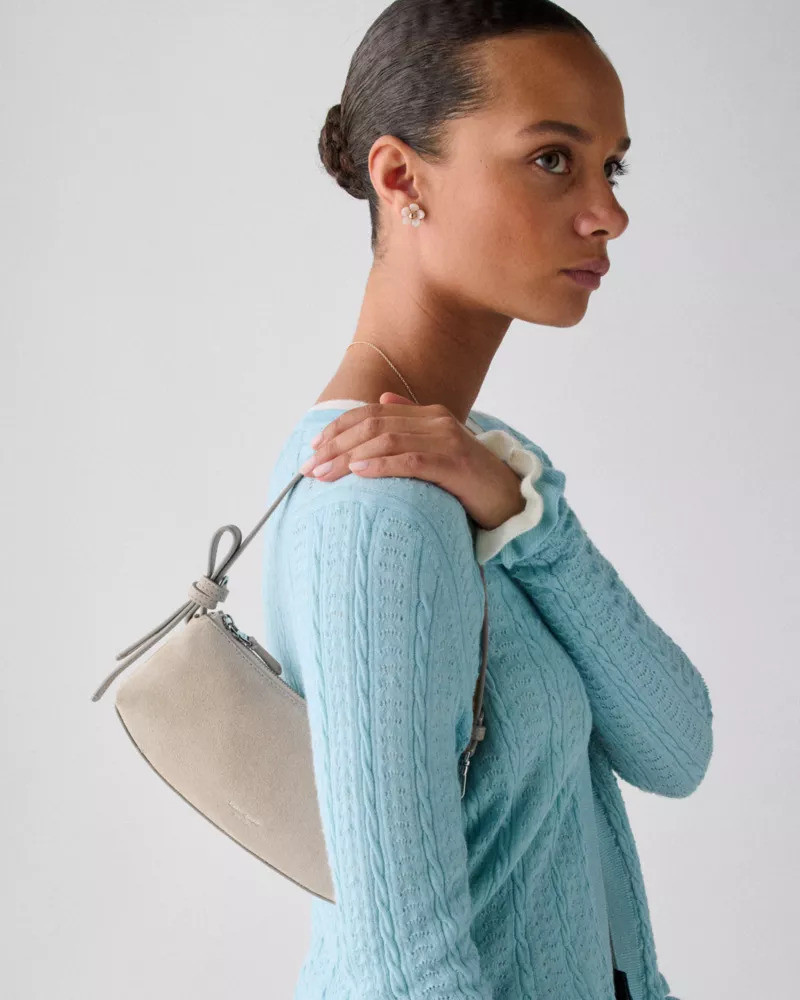 kate spade Loop Suede Pochette Bag outlook