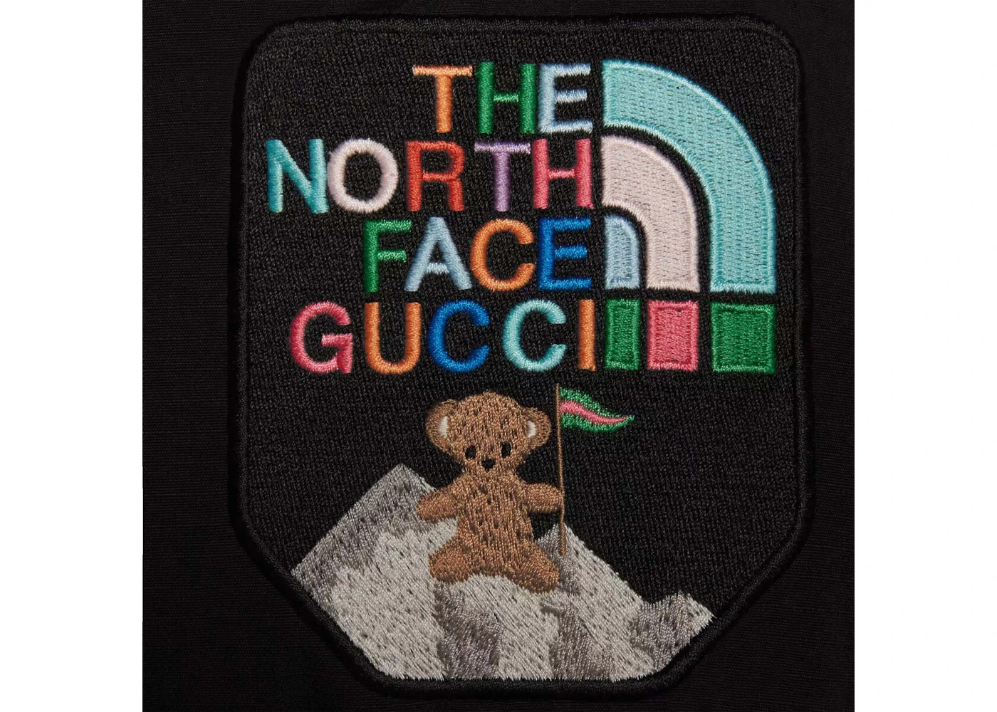 Gucci x The North Face Down Jacket Black - 3