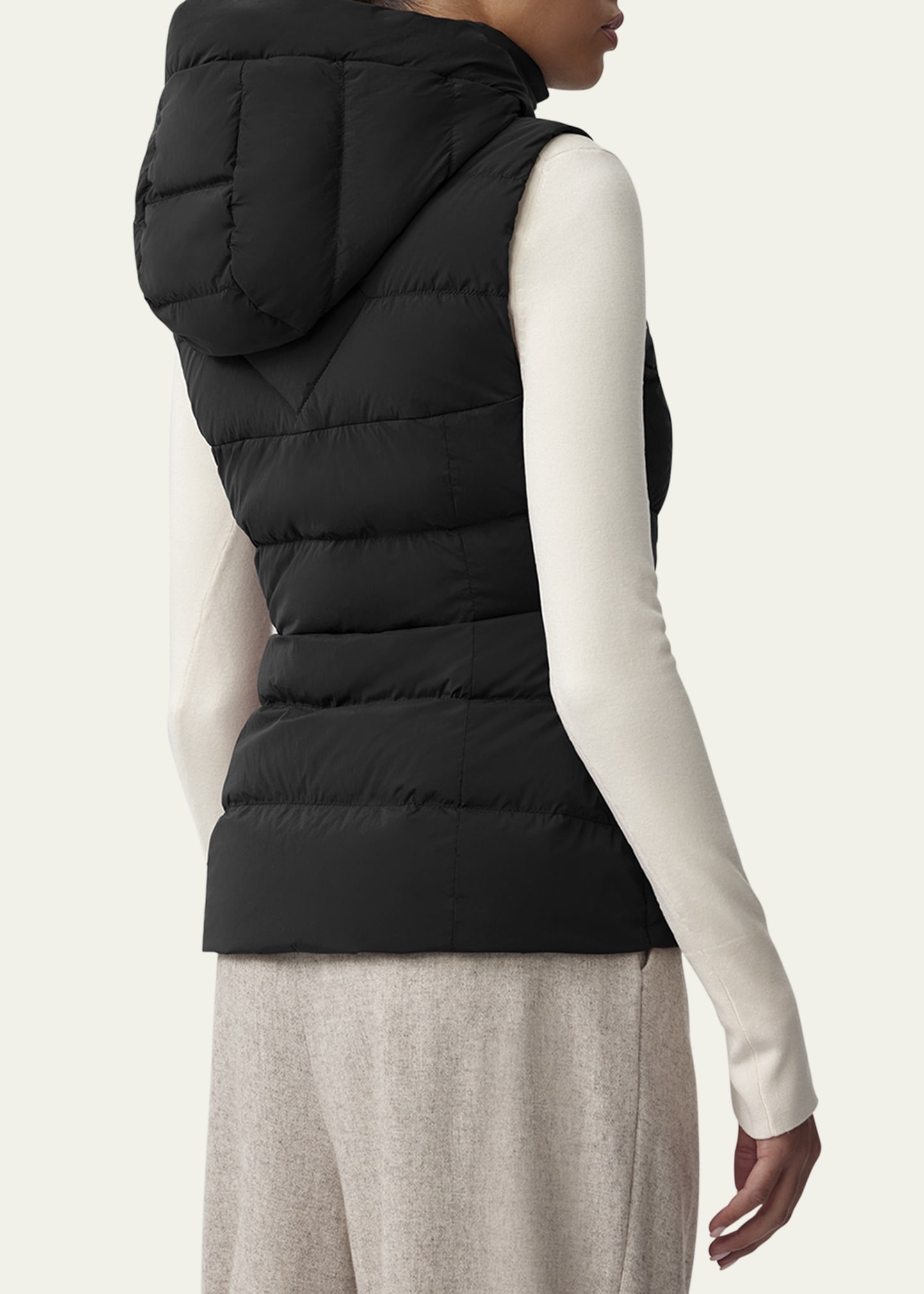 Clair Hooded Puffer Vest - 3