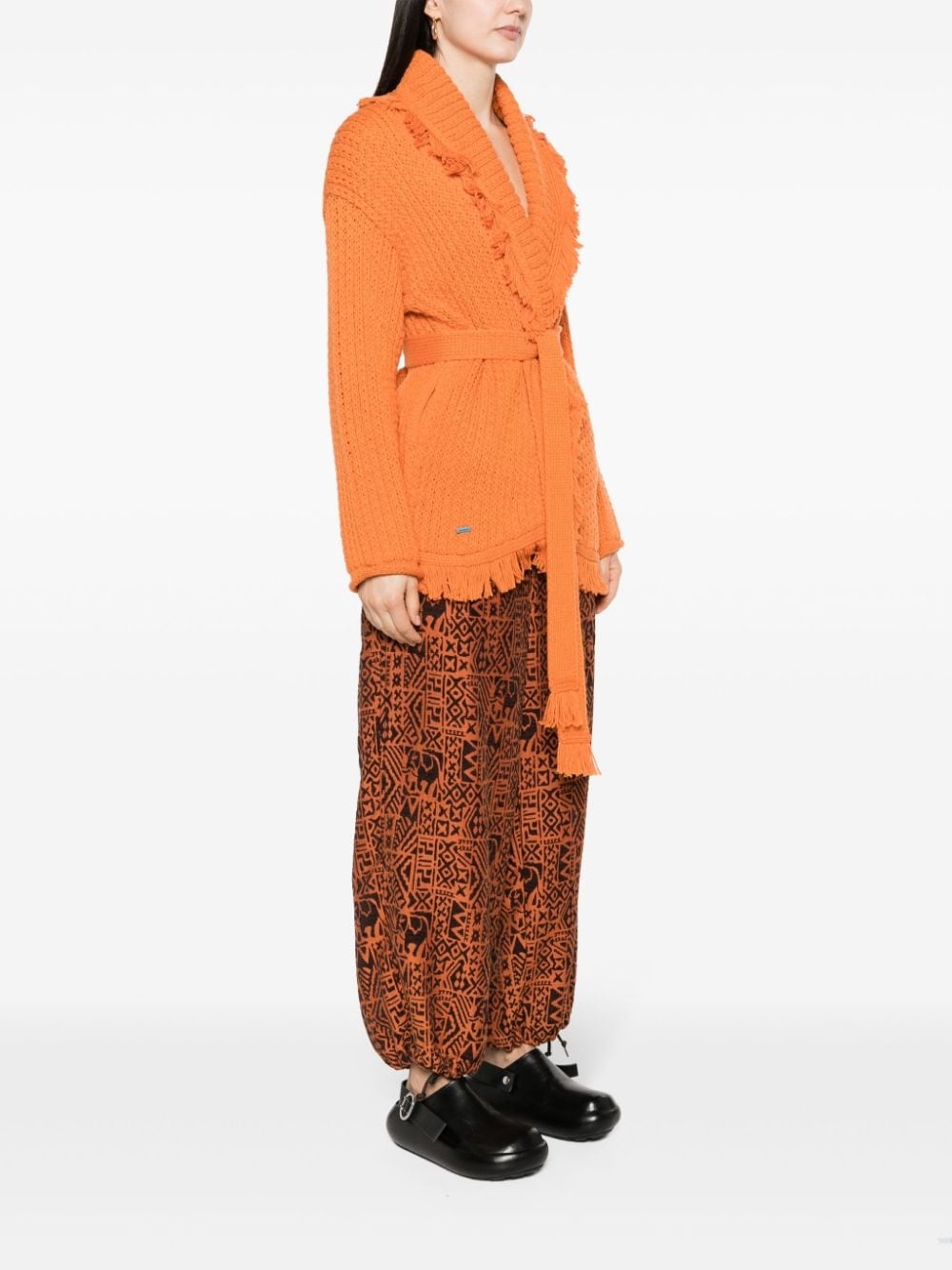 Finest fringe-edge cardigan - 3