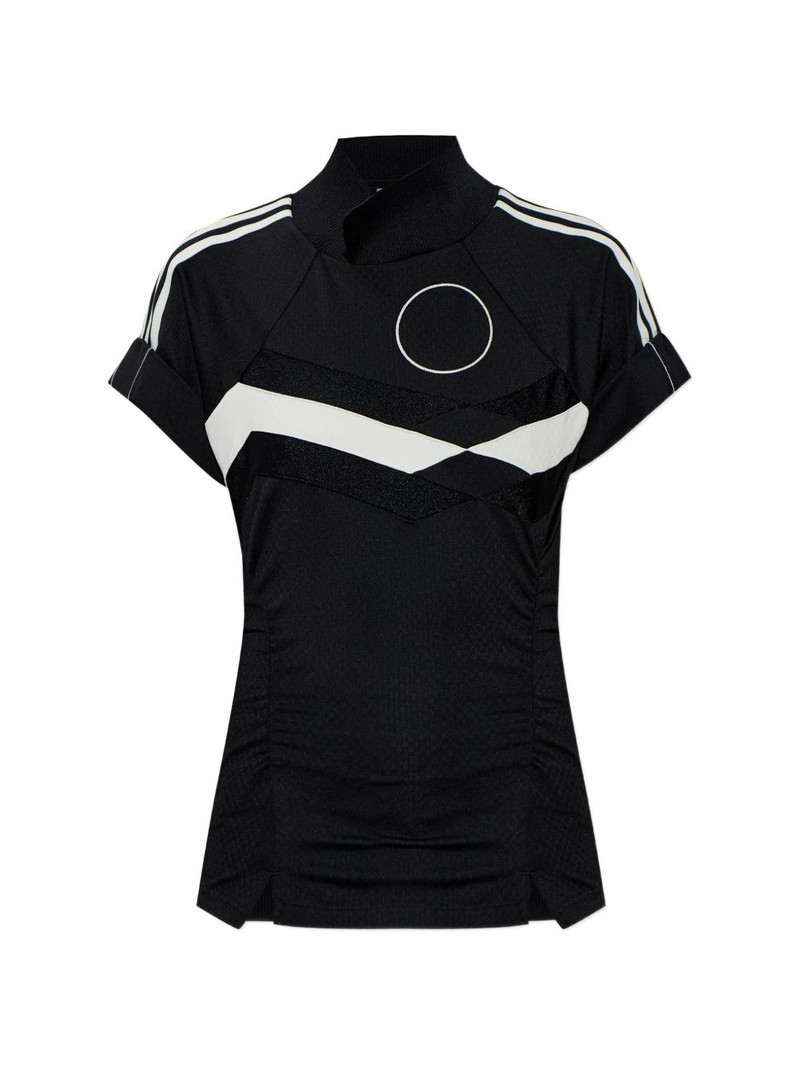 three-stripe-sleeve T-shirt 1
