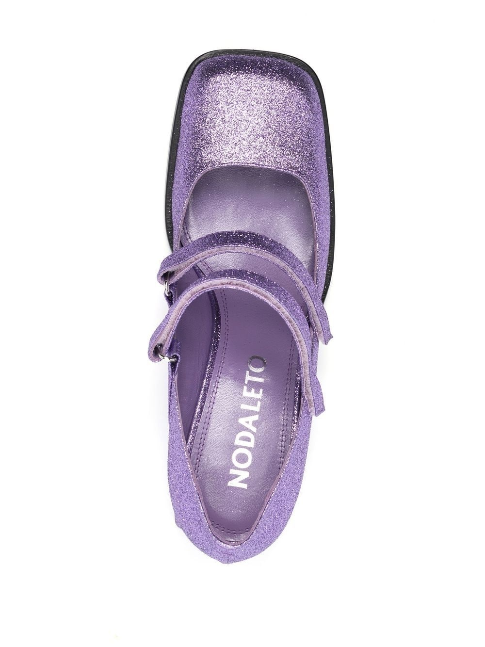 Bacara 55mm glitter mary-jane shoes - 4
