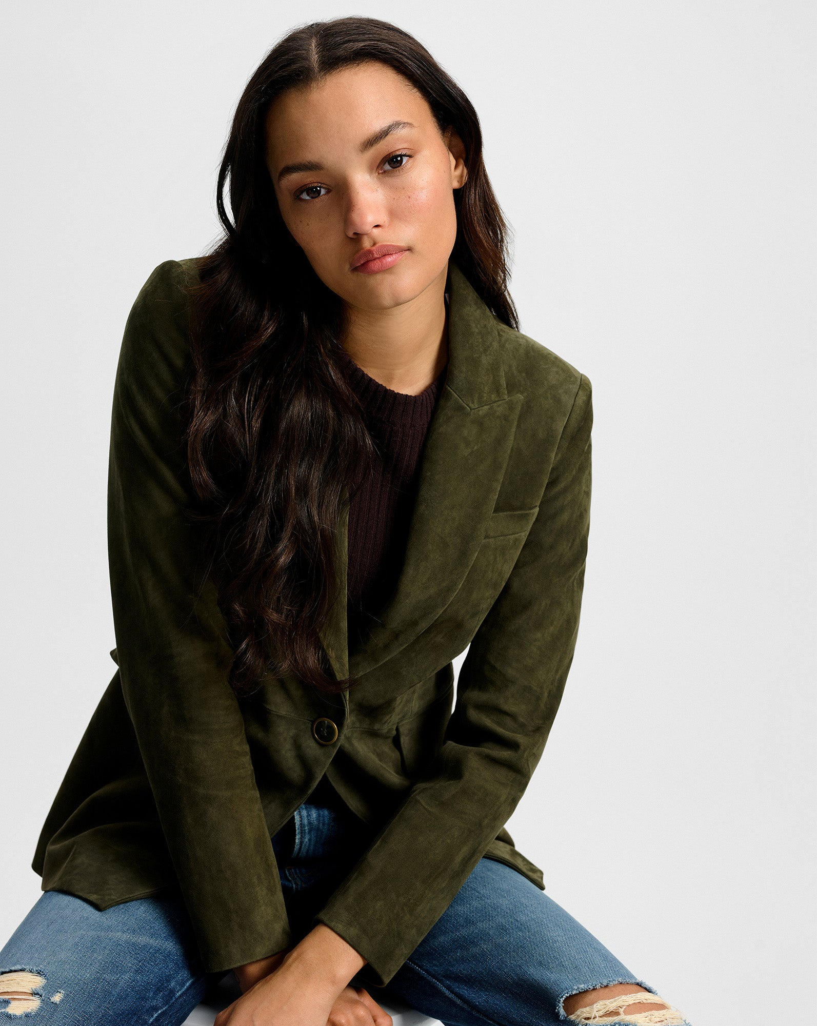 DUANE SUEDE DICKEY JACKET - 6