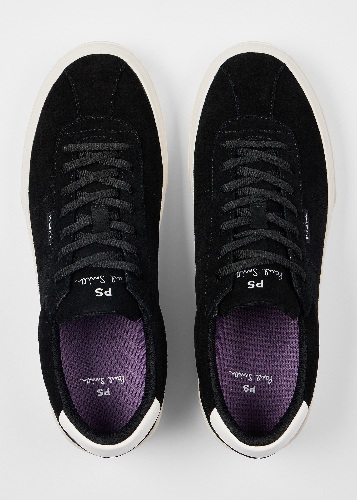 Black Suede 'Dillon' Trainers - 5