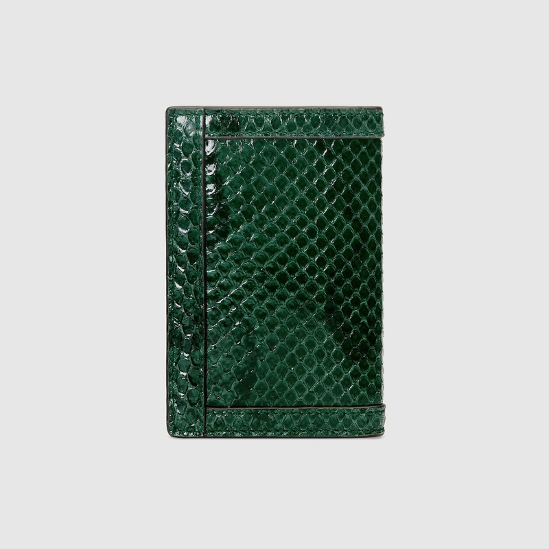 Python card case with Double G 4