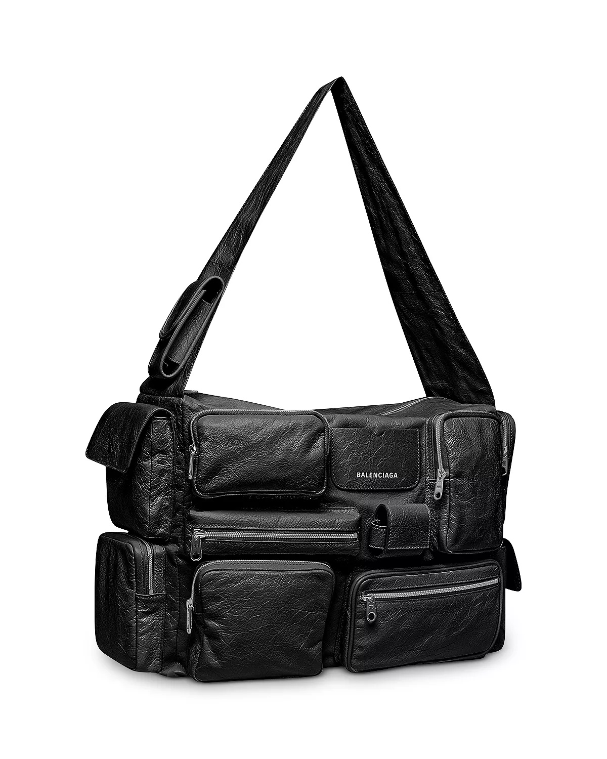 Superbusy Large Leather Sling Bag - 3