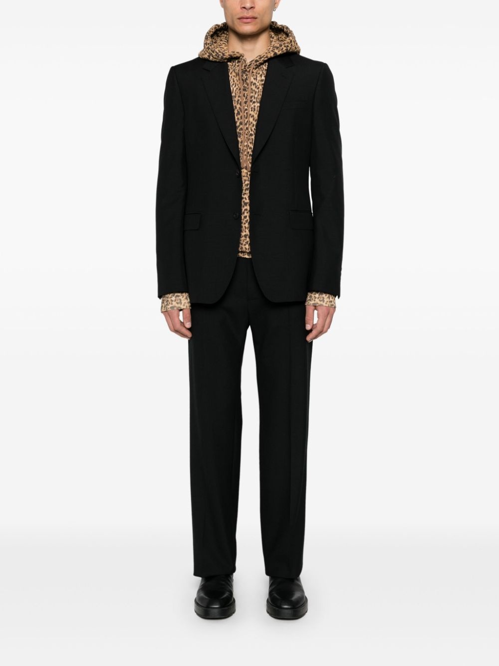 single-breasted suit jacket - 2