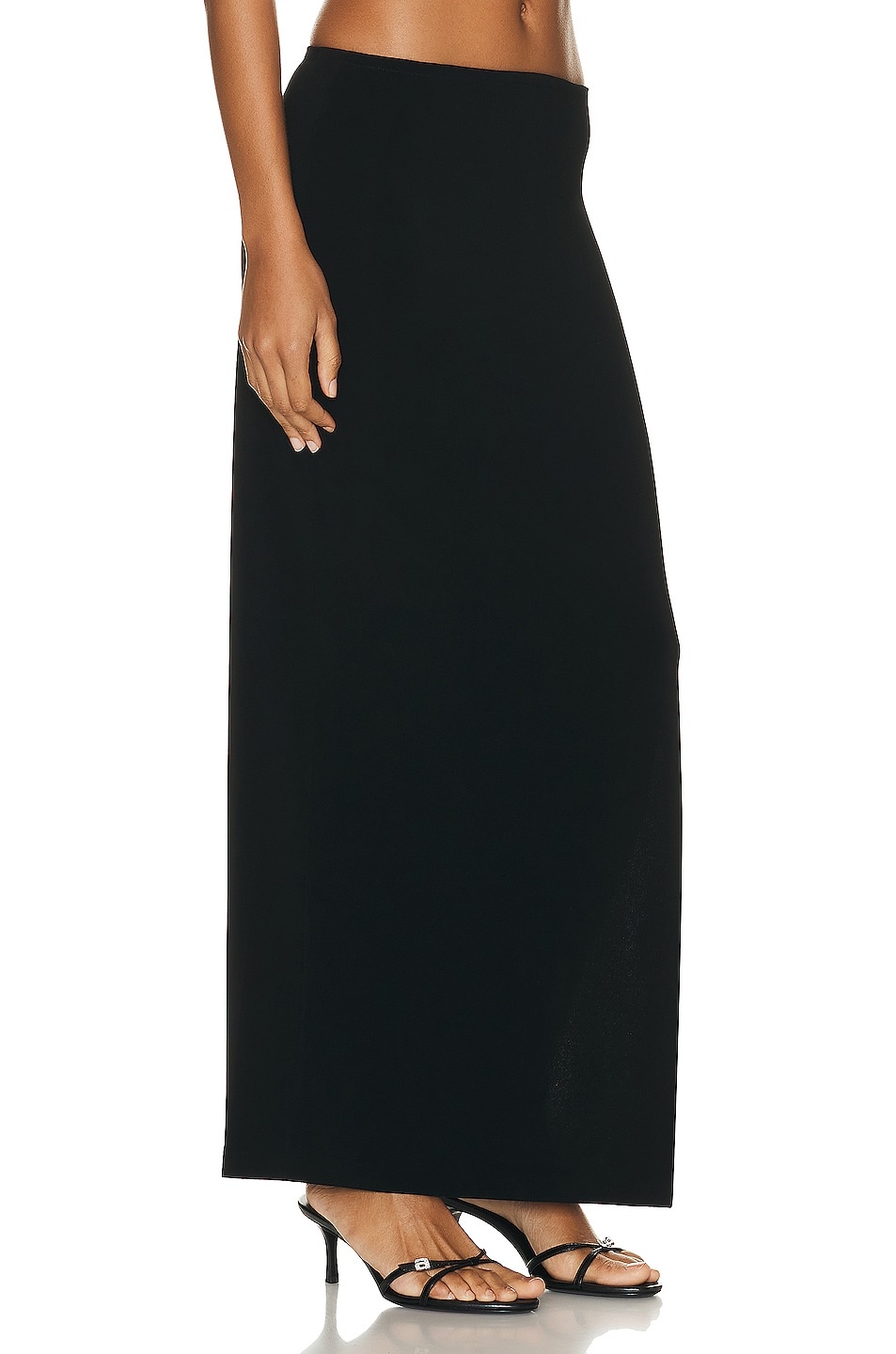 Side Slit Long Skirt - 2