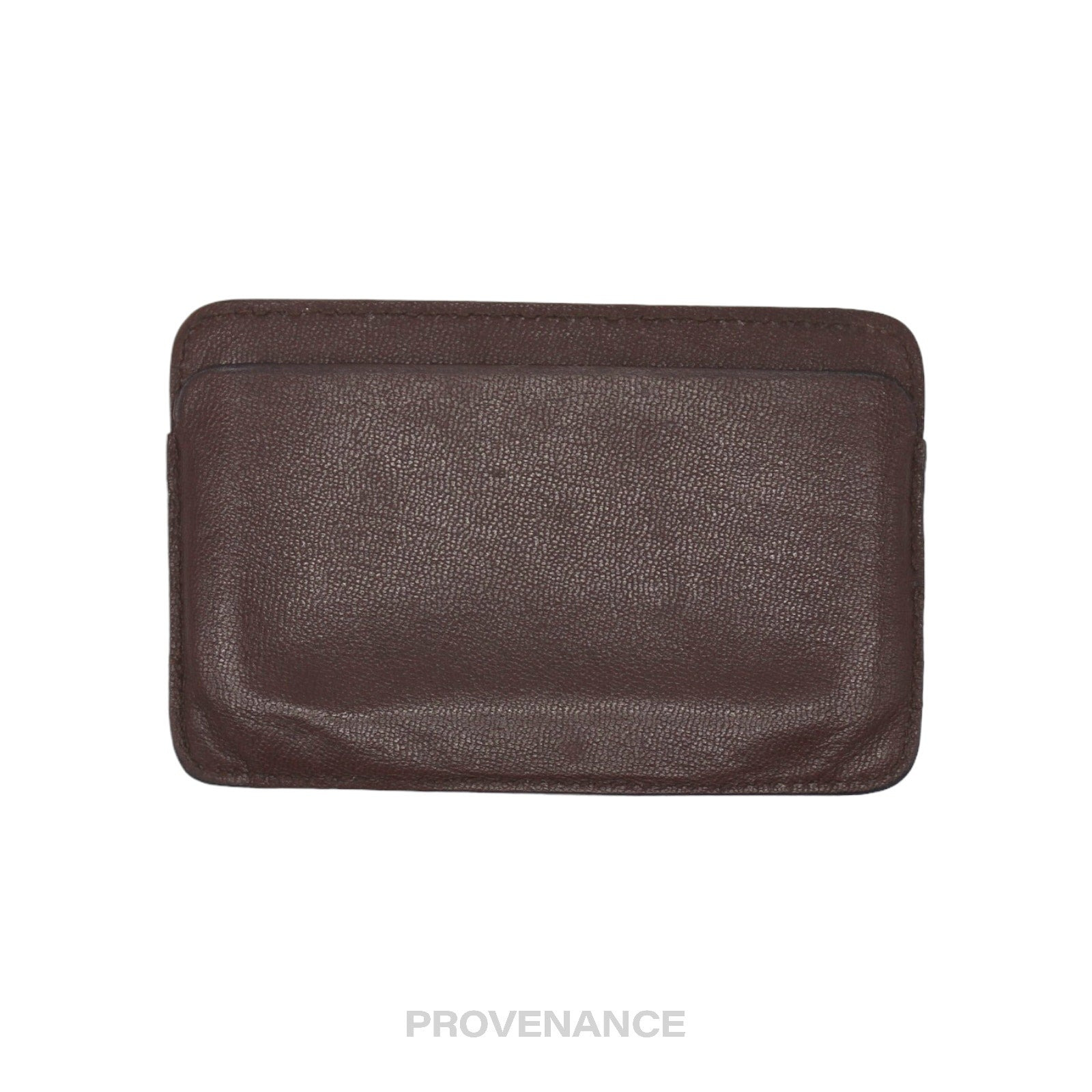 Gucci G Card Holder Wallet - Brown Leather - 2