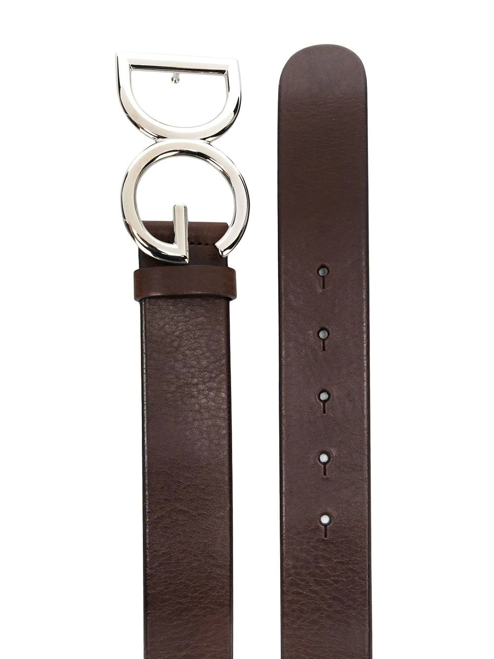 logo buckle belt - 2