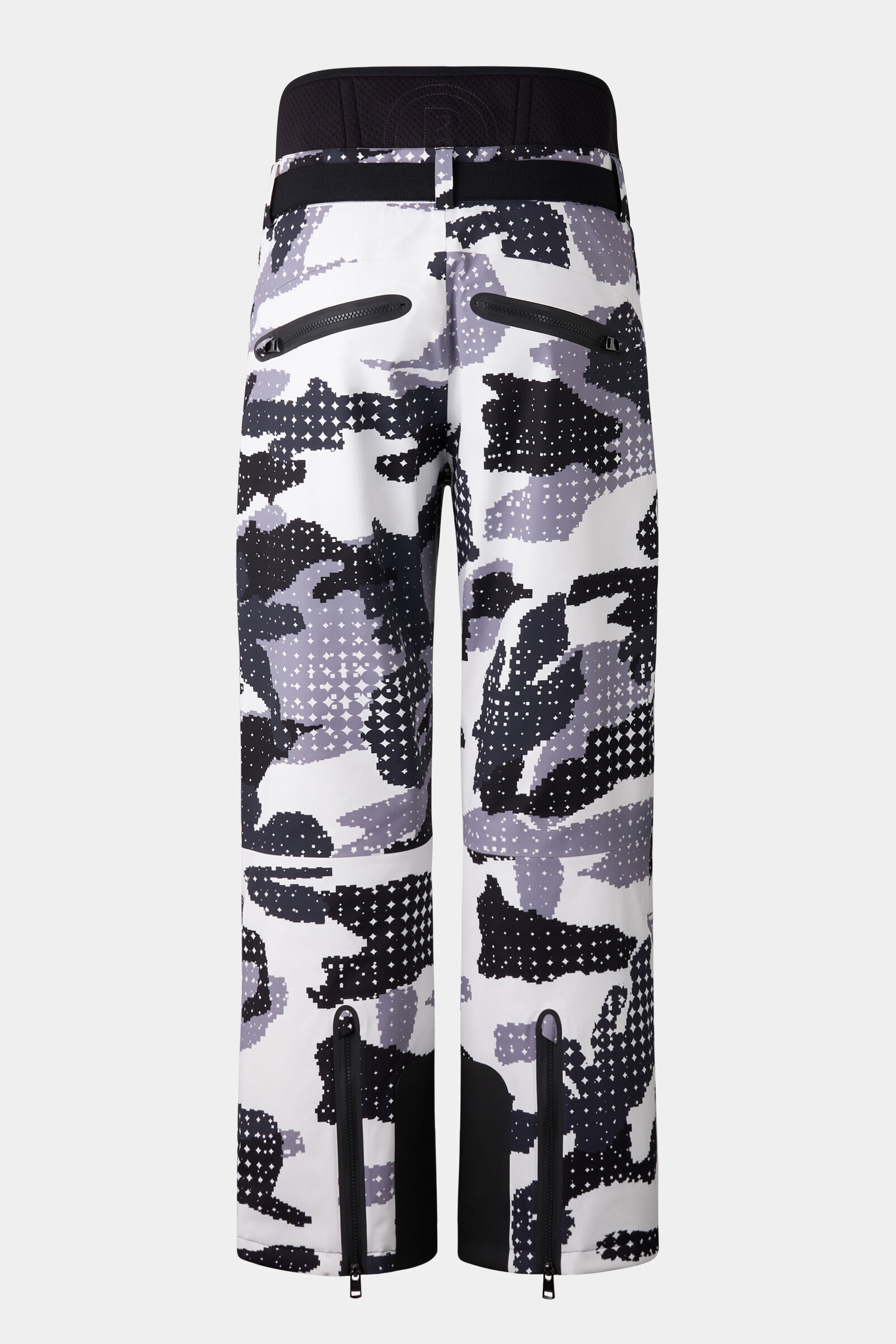 Tim Ski pants in White/Gray/Black - 2