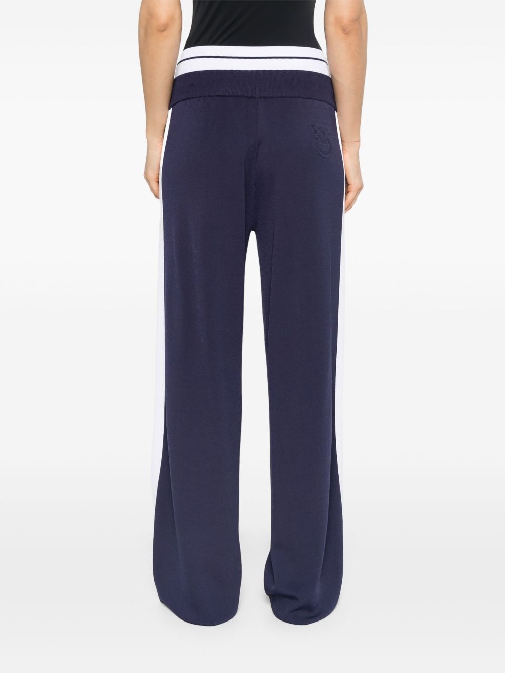 logo-waistband track pants - 4
