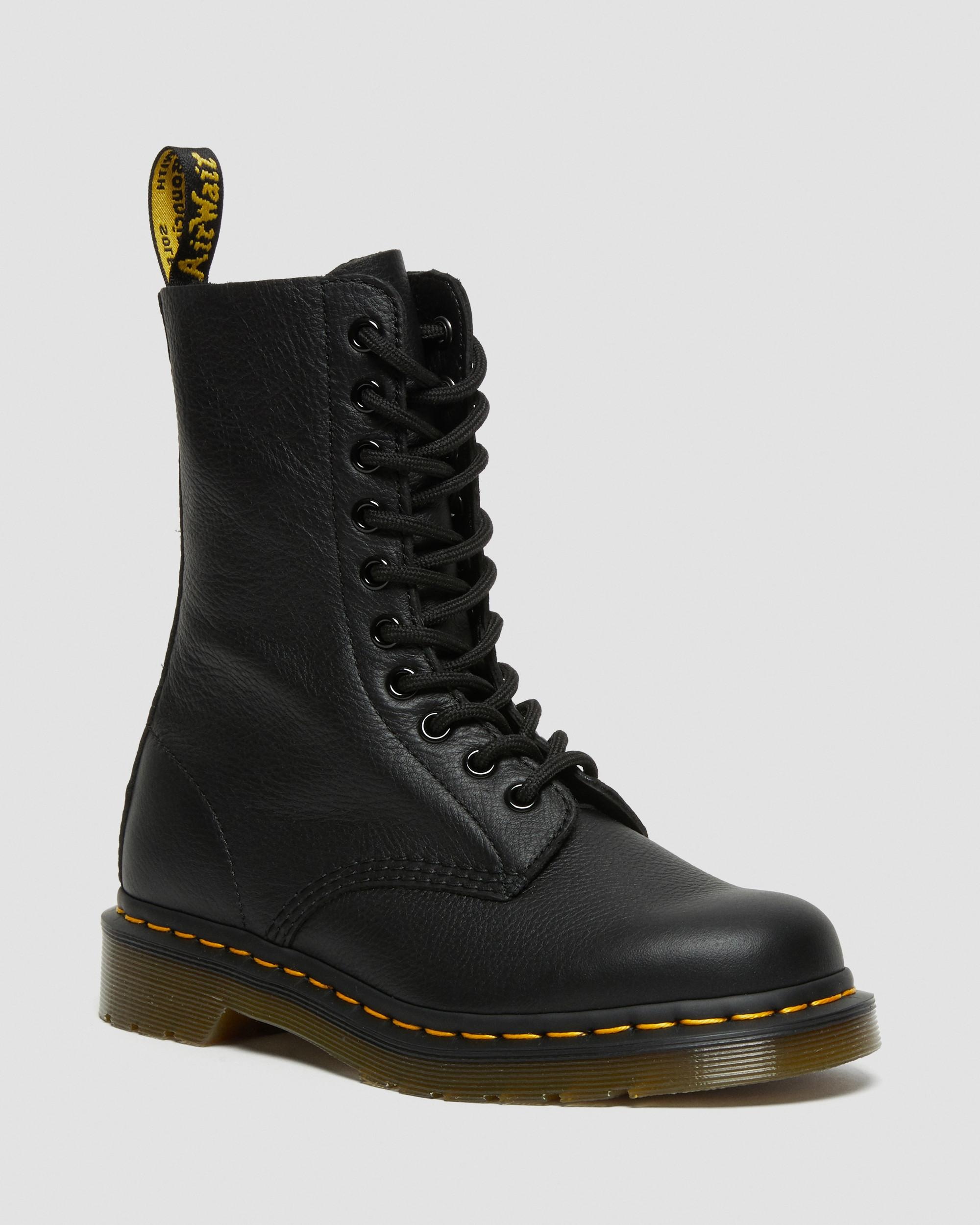 1490 Virginia Leather Mid Calf Boots - 5