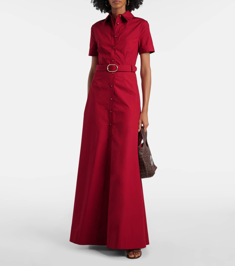 ROLAND MOURET Cotton poplin shirt dress outlook