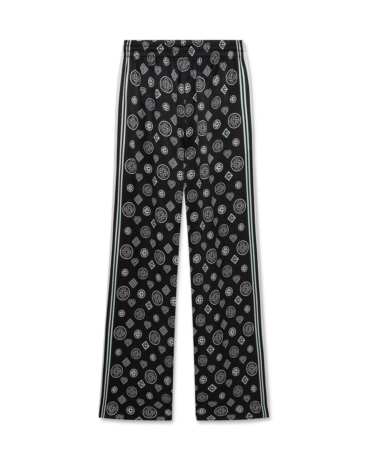 Monogram Pyjama Silk Satin Trousers | Casablanca Paris - 6