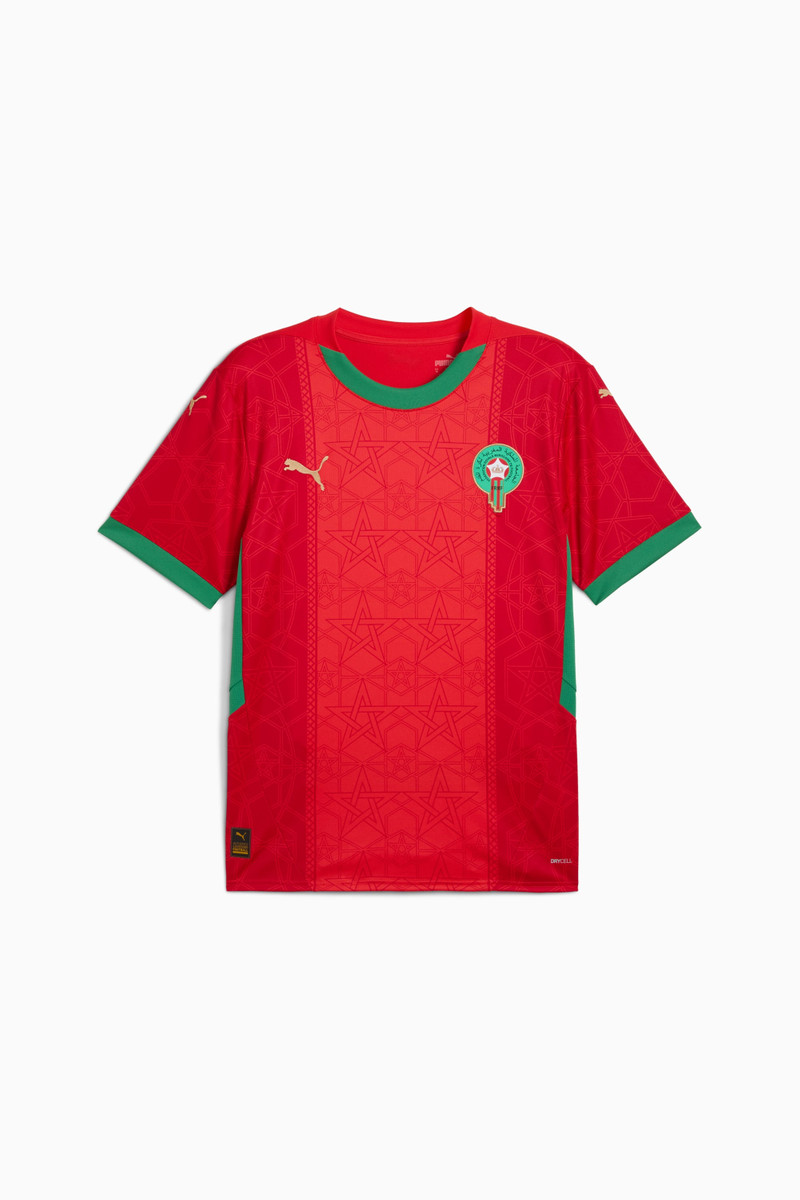 Morocco 2025 Men's Home Replica Soccer Jersey - 1