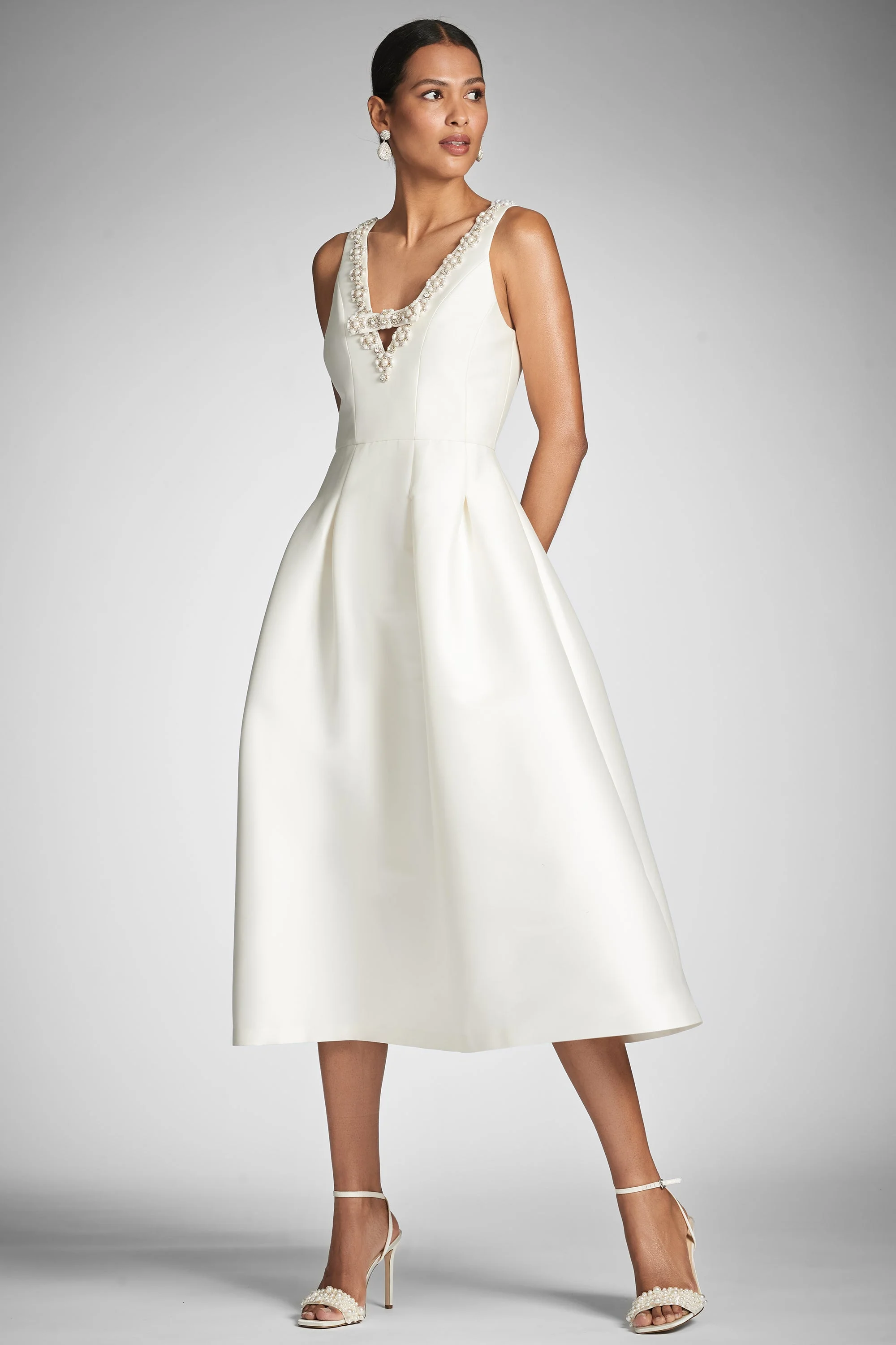 Millie Dress - Off White - 1
