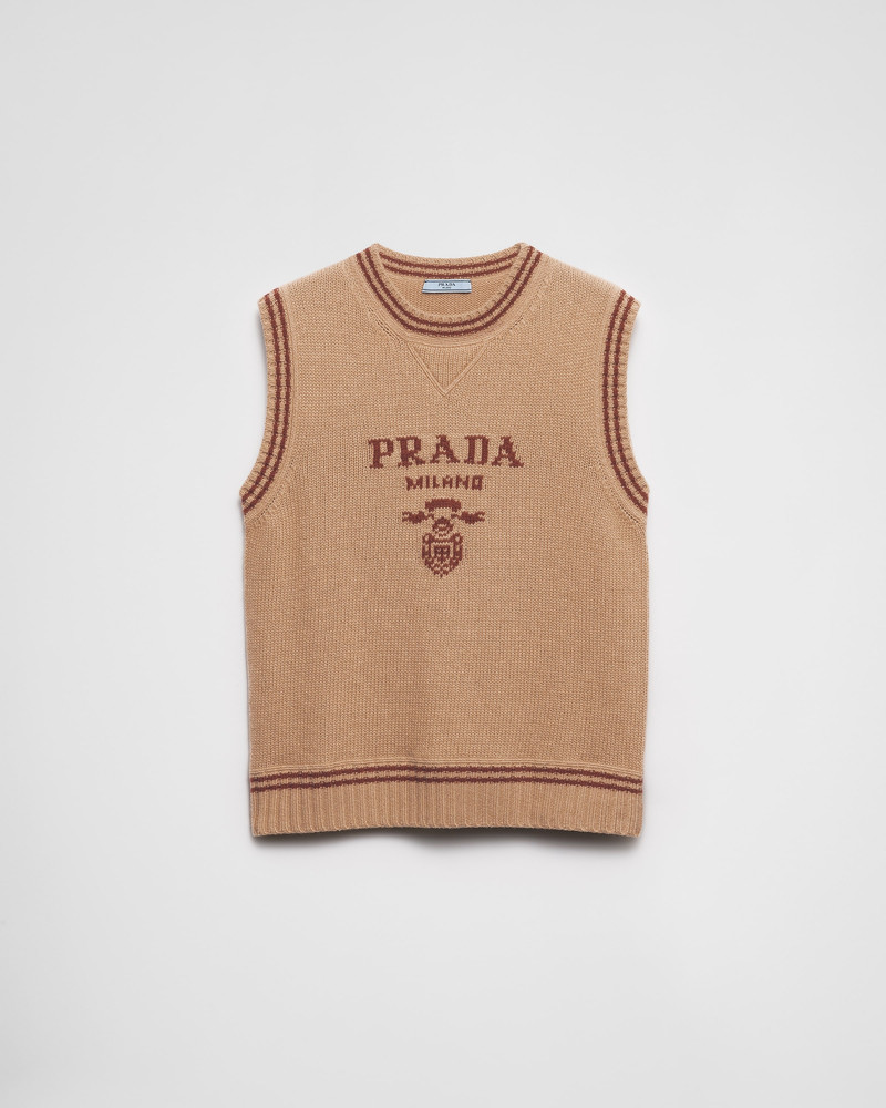Wool and cashmere vest 1