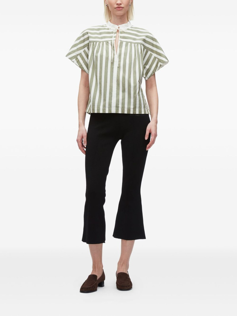 3.1 Phillip Lim striped tie-neck top outlook