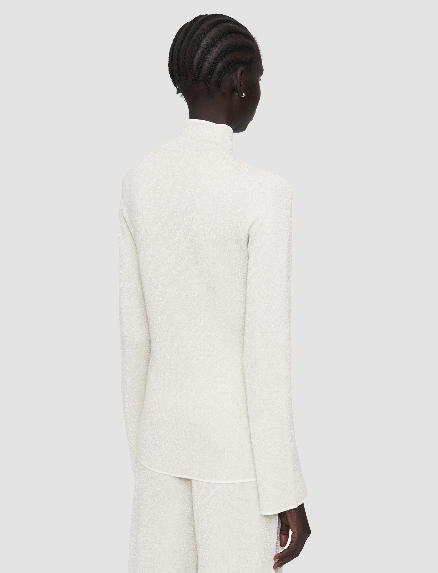 Double Face Lurex Merino Top - 4