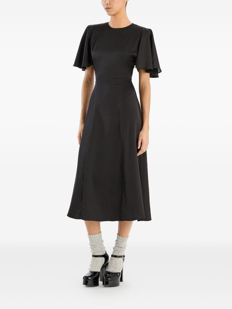 chiffon midi dress 3
