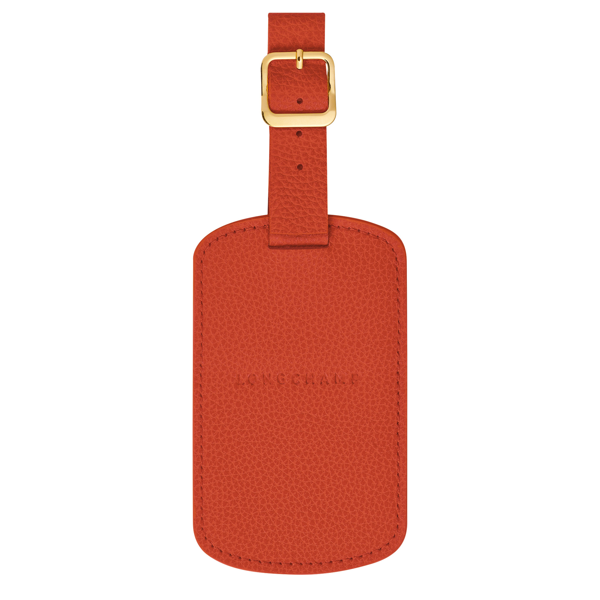 Le Foulonné Luggage tag Paprika - Leather - 1