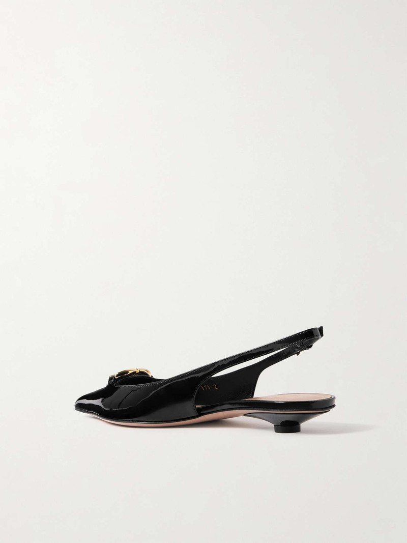 VLOGO Bold 20 embellished patent-leather pumps 3