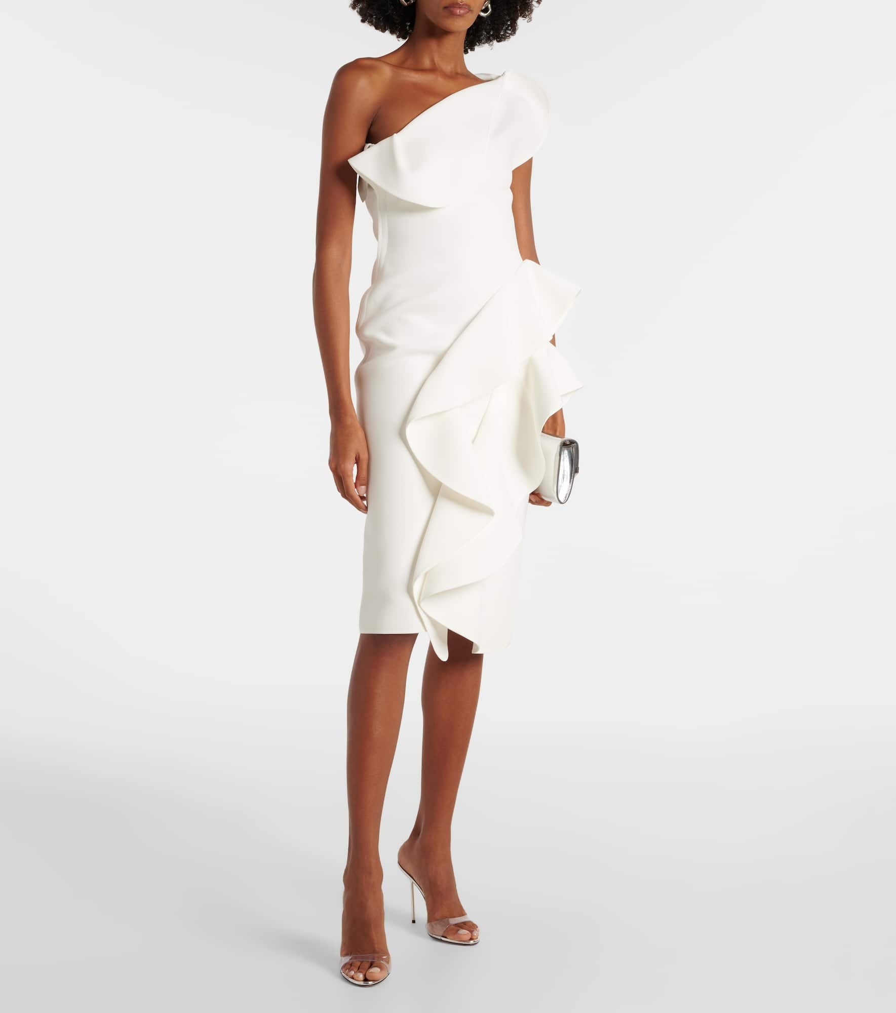 Bridal Rhythm ruffled midi dress - 2