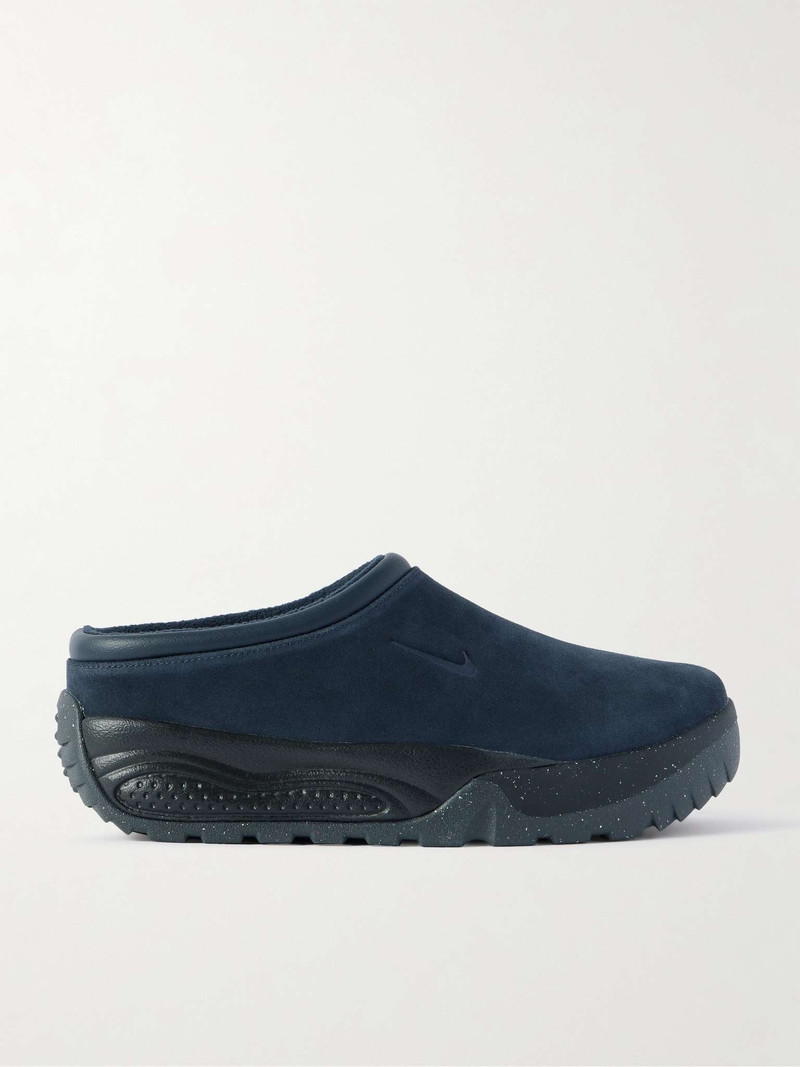 ACG Rufus Leather-Trimmed 스웨드 미끄러짐에 운동화 - 1