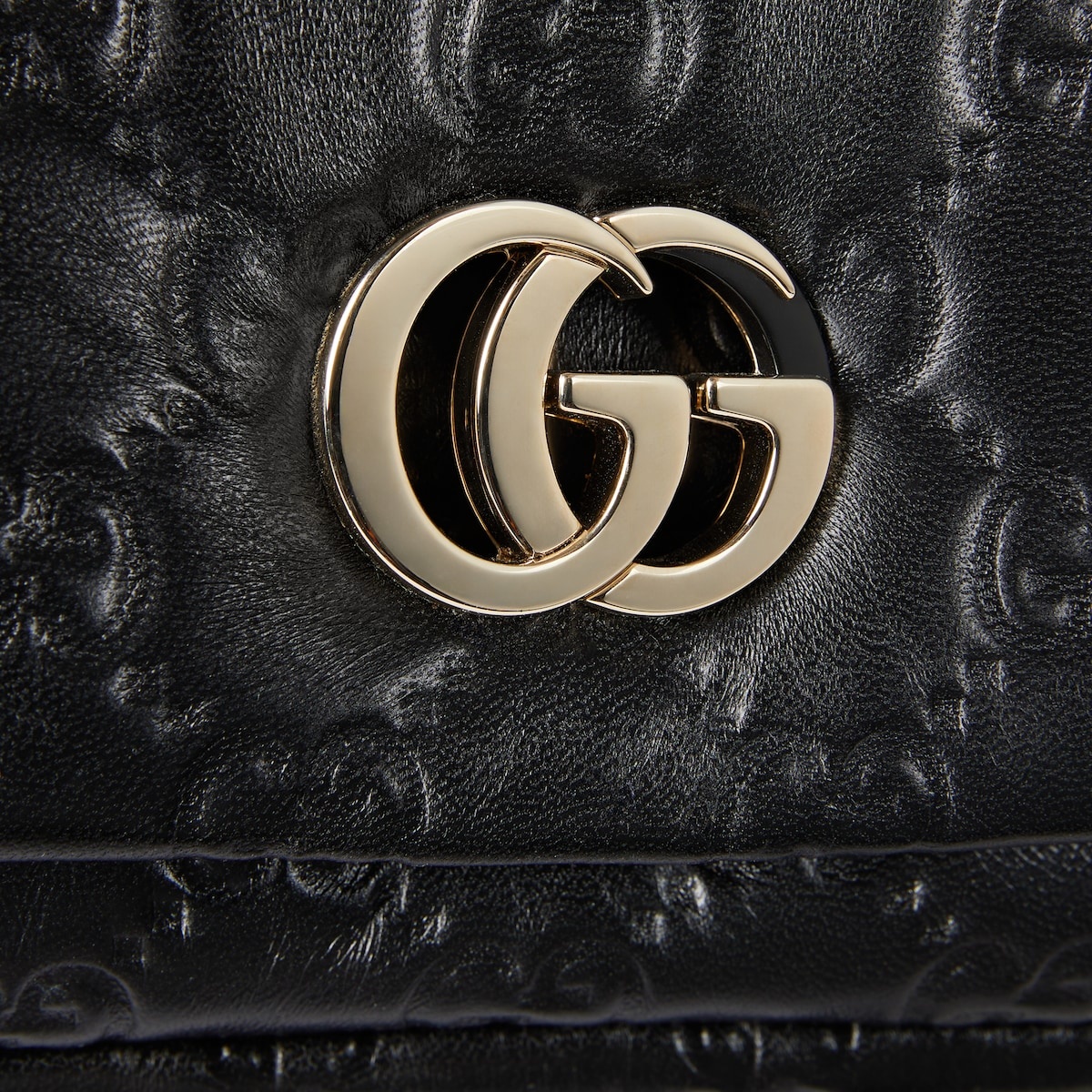 VIP【関税送料無料】希少 GUCCI GG MILANO LEATHER HANDBAG Gucci - GG Milano leather mini handbag black - The Corner
