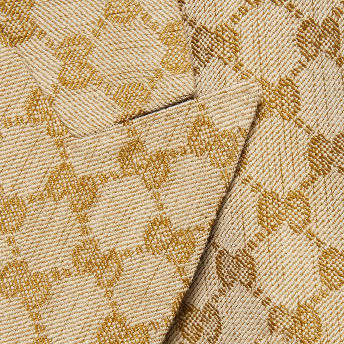 GG linen cotton jacquard jacket - 4