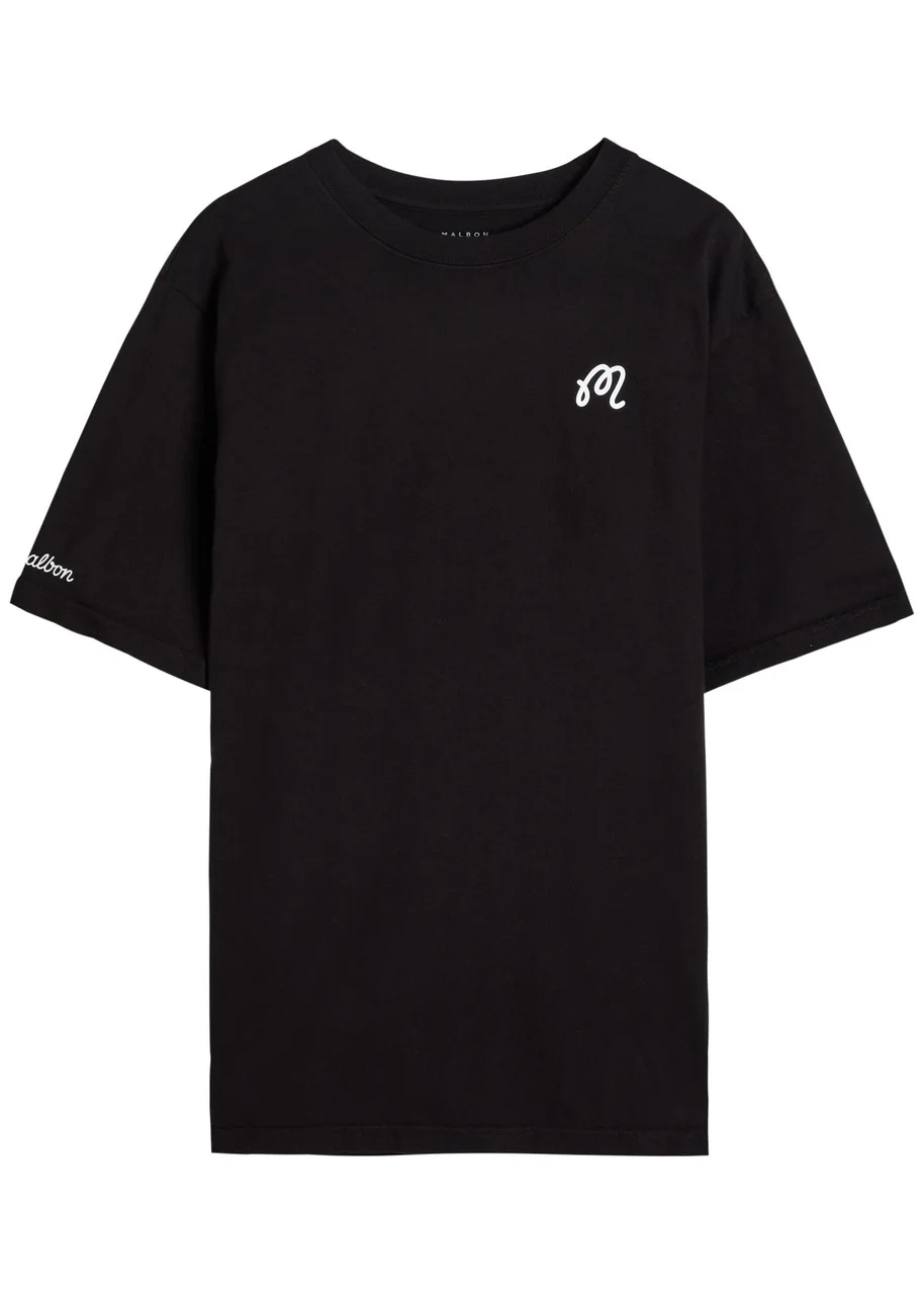 Malbon Bermuda Logo-print Cotton T-shirt - 1