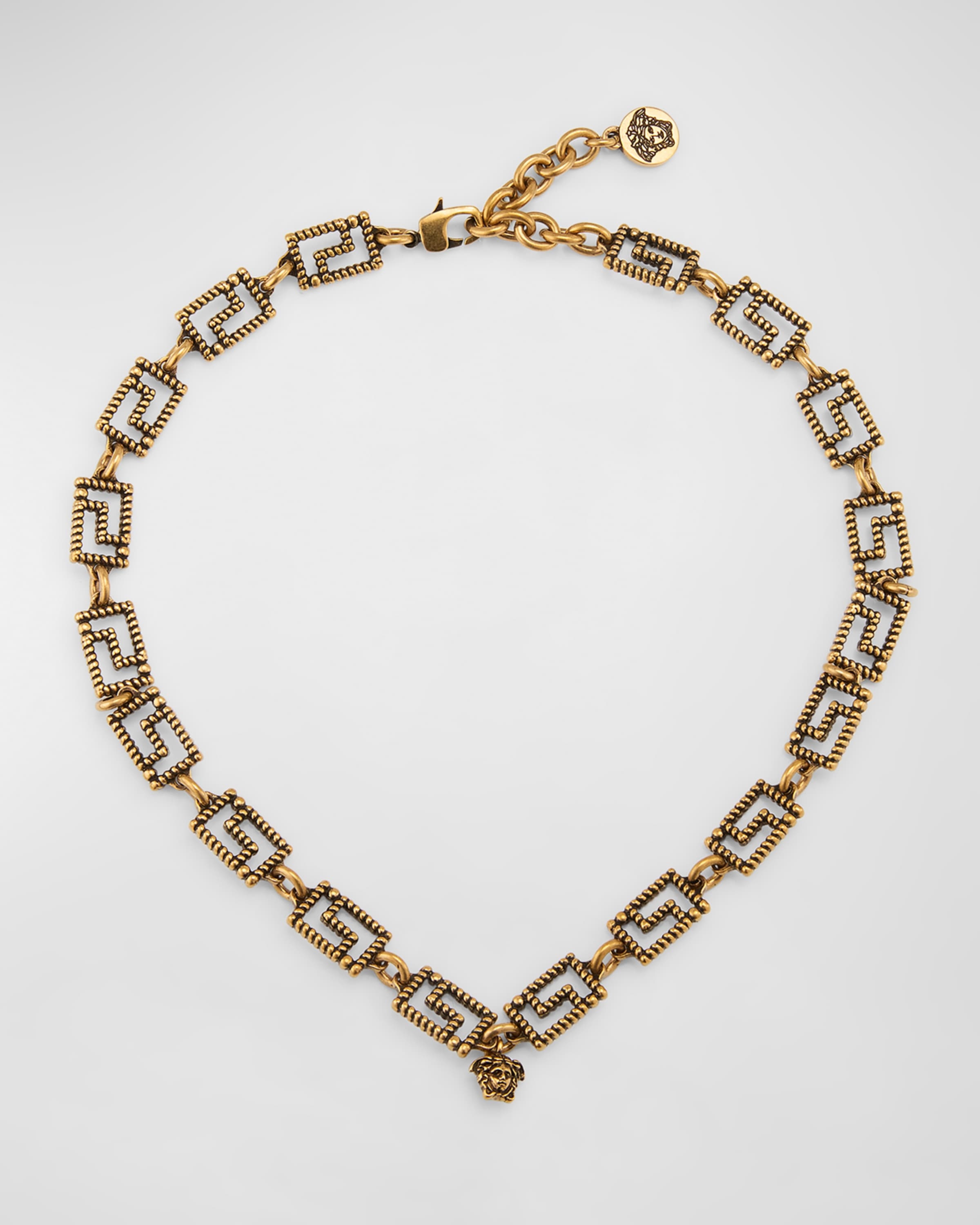 Men's Greca Nautical Chain Necklace - 1