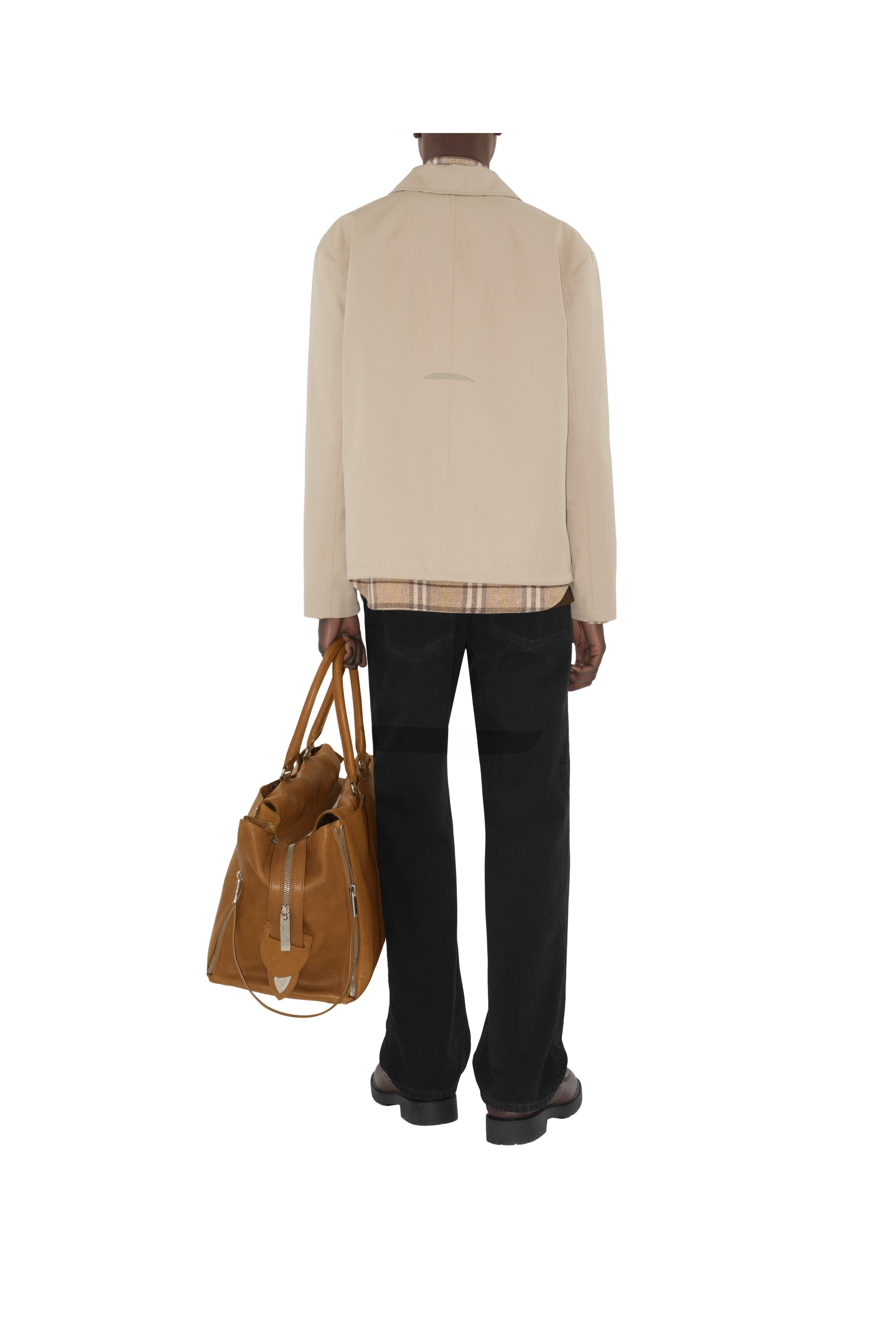 burberry Gabardine Jacket in Fossil at Nordstrom - 4