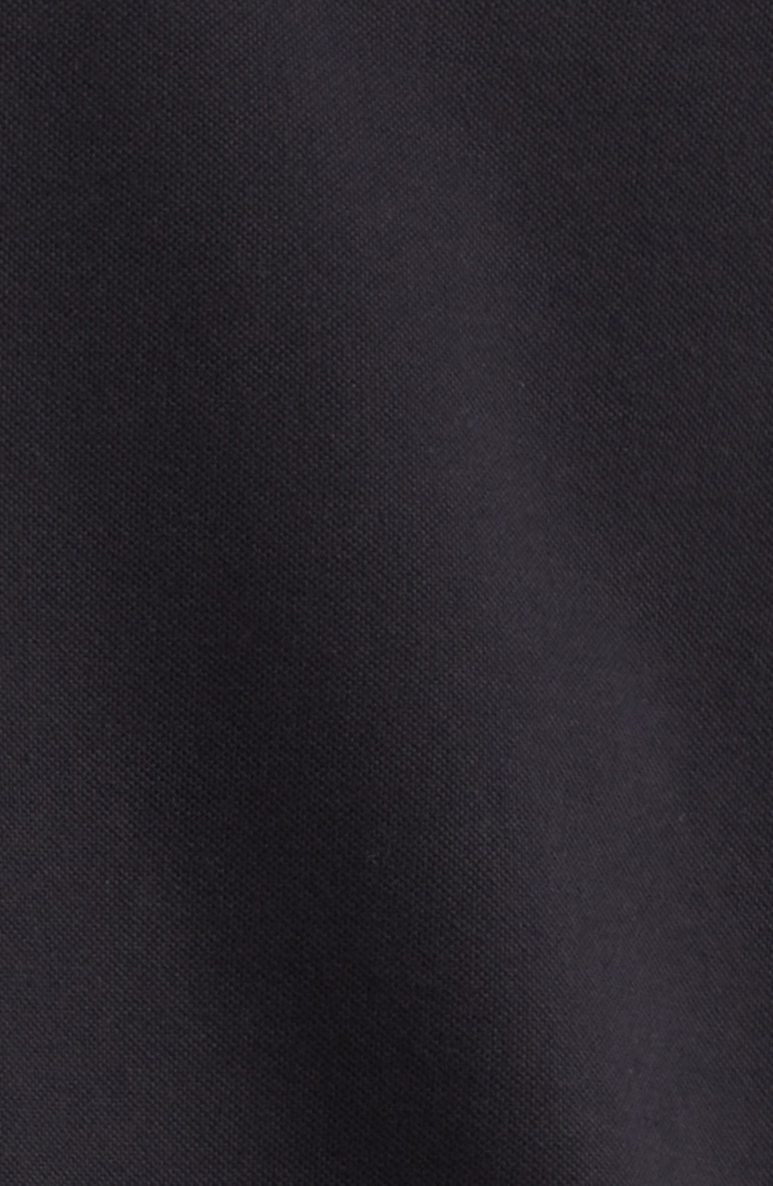 Stone Island Tipped Stretch Cotton Polo in V0029 Black at Nordstrom - 6