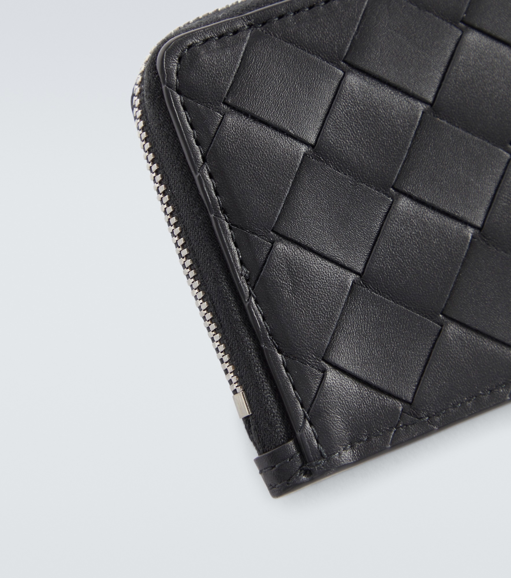 Intrecciato leather wallet - 4