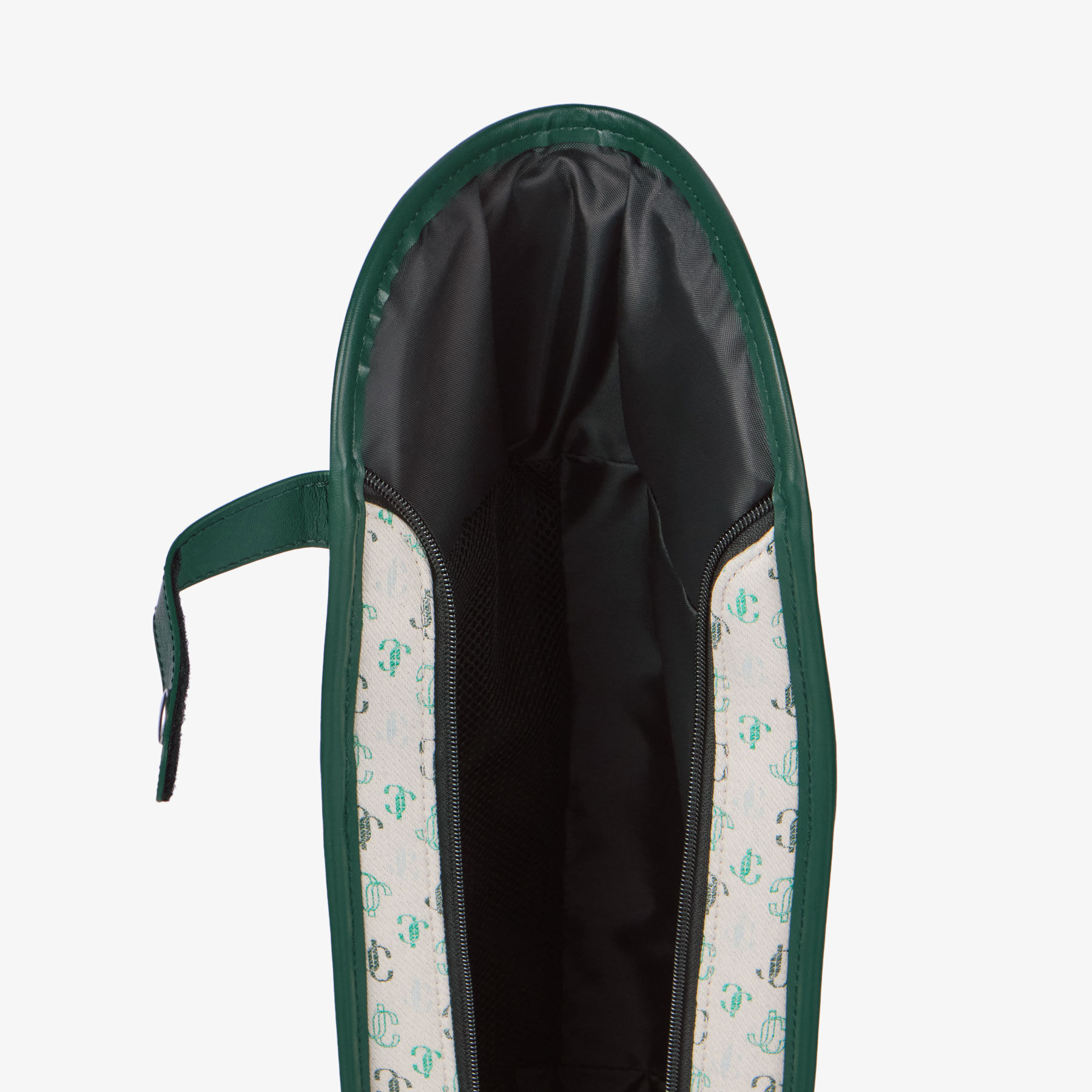 Jimmy Choo / Malbon 2.0 Golf Bag Small 
Monogram Embroidered Canvas Half Golf Bag - 4