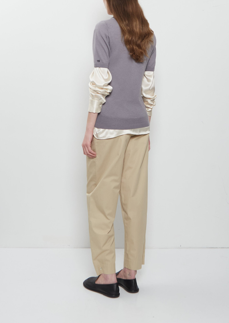 META CAMPANIA COLLECTIVE Joel Felted Cashmere Polo outlook
