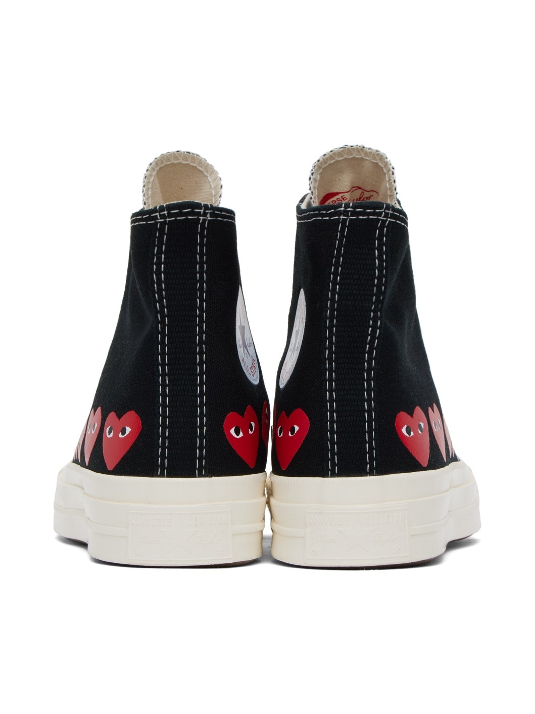 Black Converse Edition Chuck 70 Multi Heart Sneakers - 2