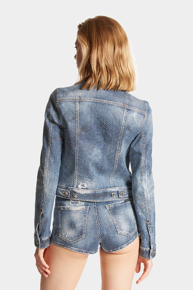 HOLLYWOOD WASH CLASSIC JEANS JACKET - 4