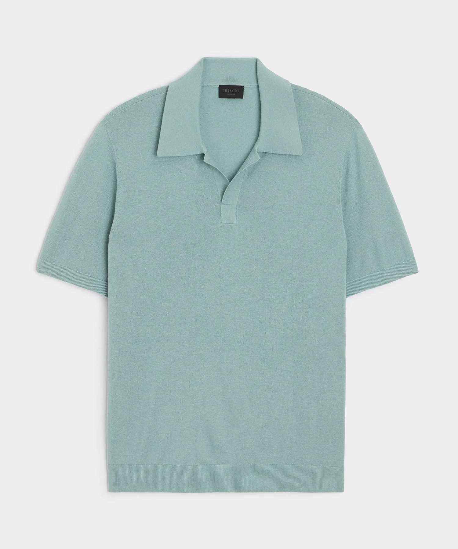 Silk-Cashmere Montauk Sweater Polo - 1