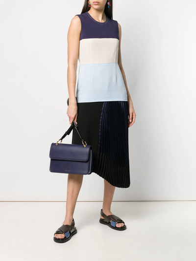 Marni pleated draped skirt outlook