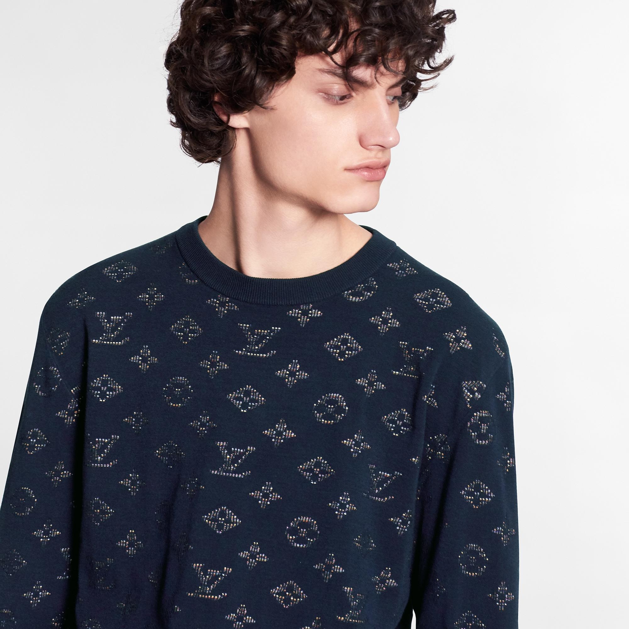 Drop Needle Monogram Crewneck - 3