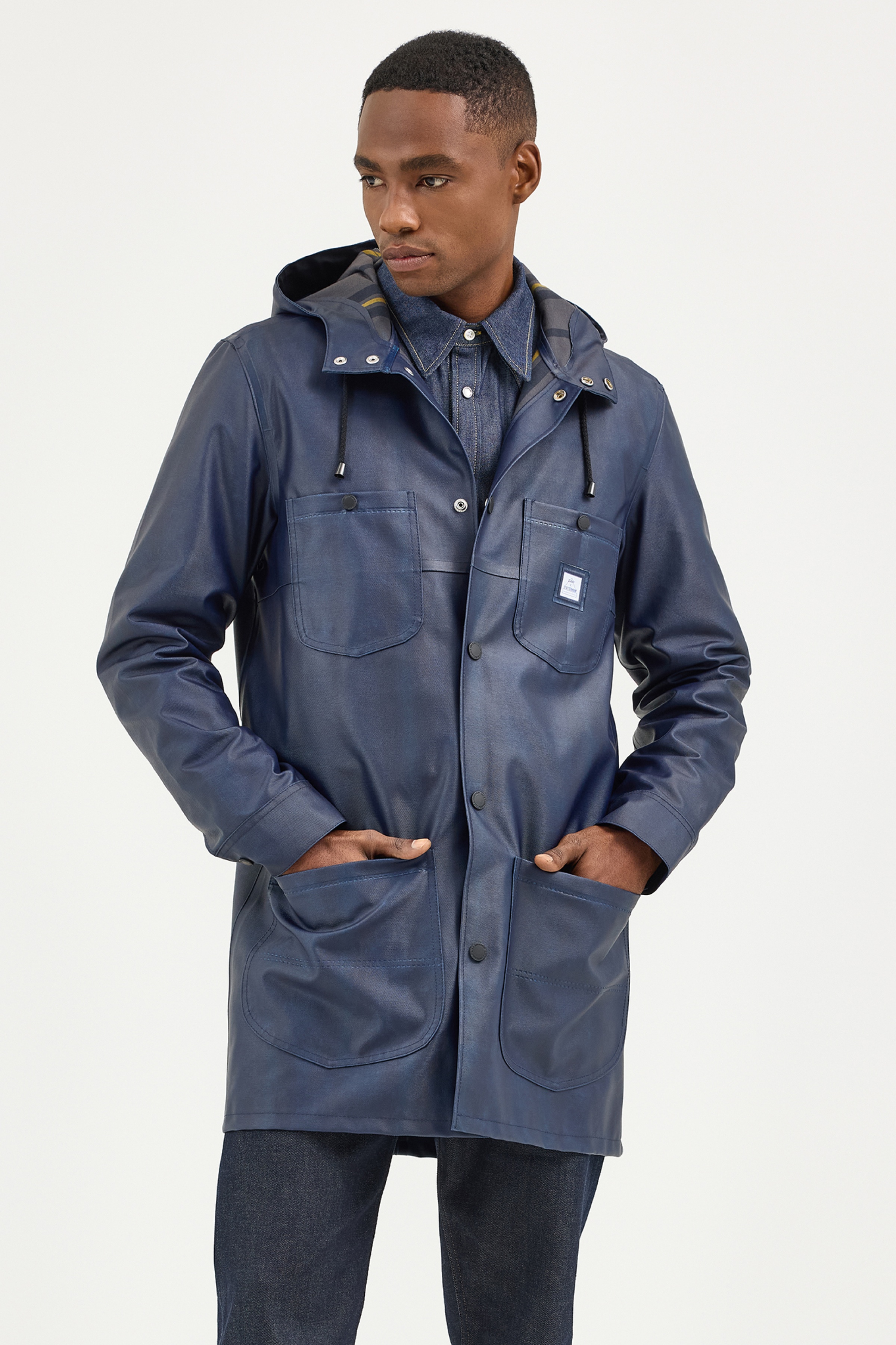 Men´s Lee® x STUTTERHEIM Chore Coat Aviator Navy - 1