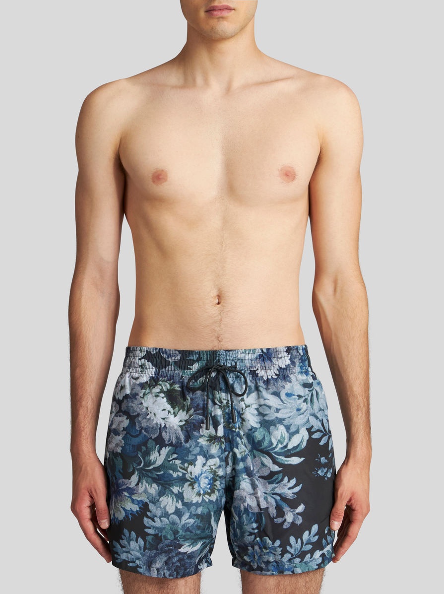 FLORAL SWIM SHORTS - 2