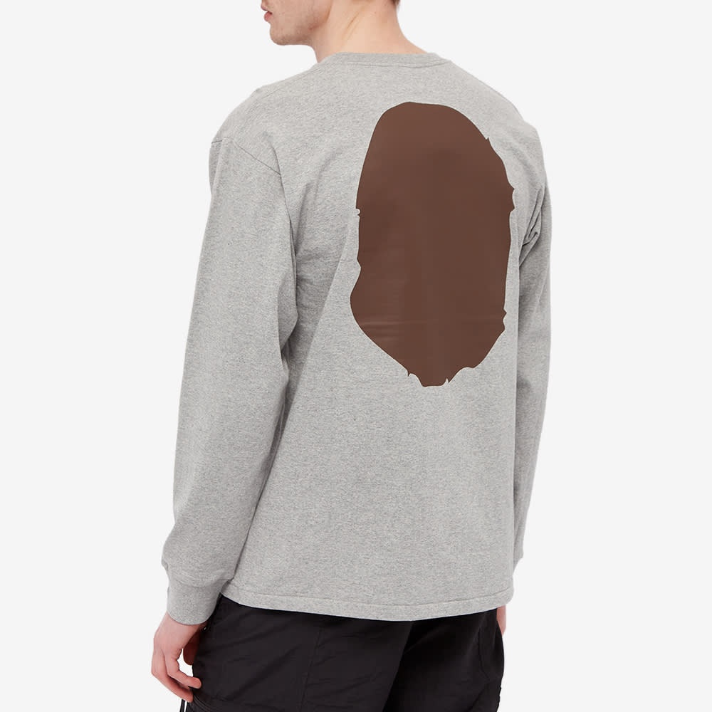 A Bathing Ape Long Sleeve Big Ape Head Tee - 4